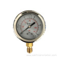 stainless steel liquid water filled pressure gauge manometer